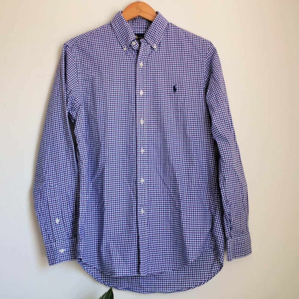 Ralph Lauren Men's Plaid Shirt Size S